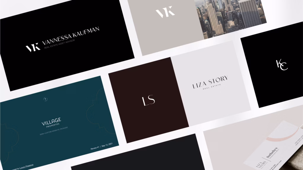 examples of real estate logos