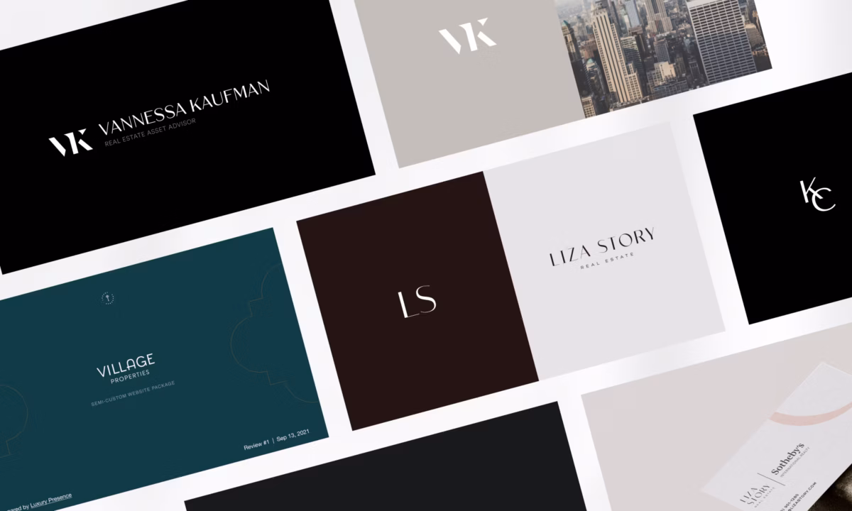 examples of real estate logos