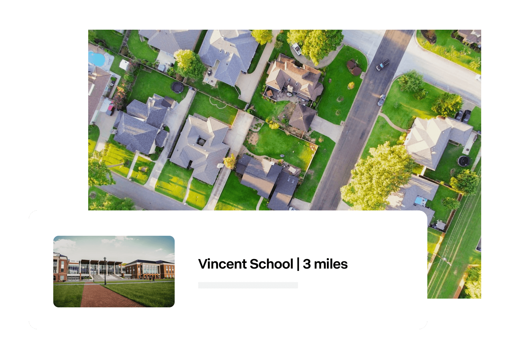 A screenshot of the Luxury Presence neighborhood tool