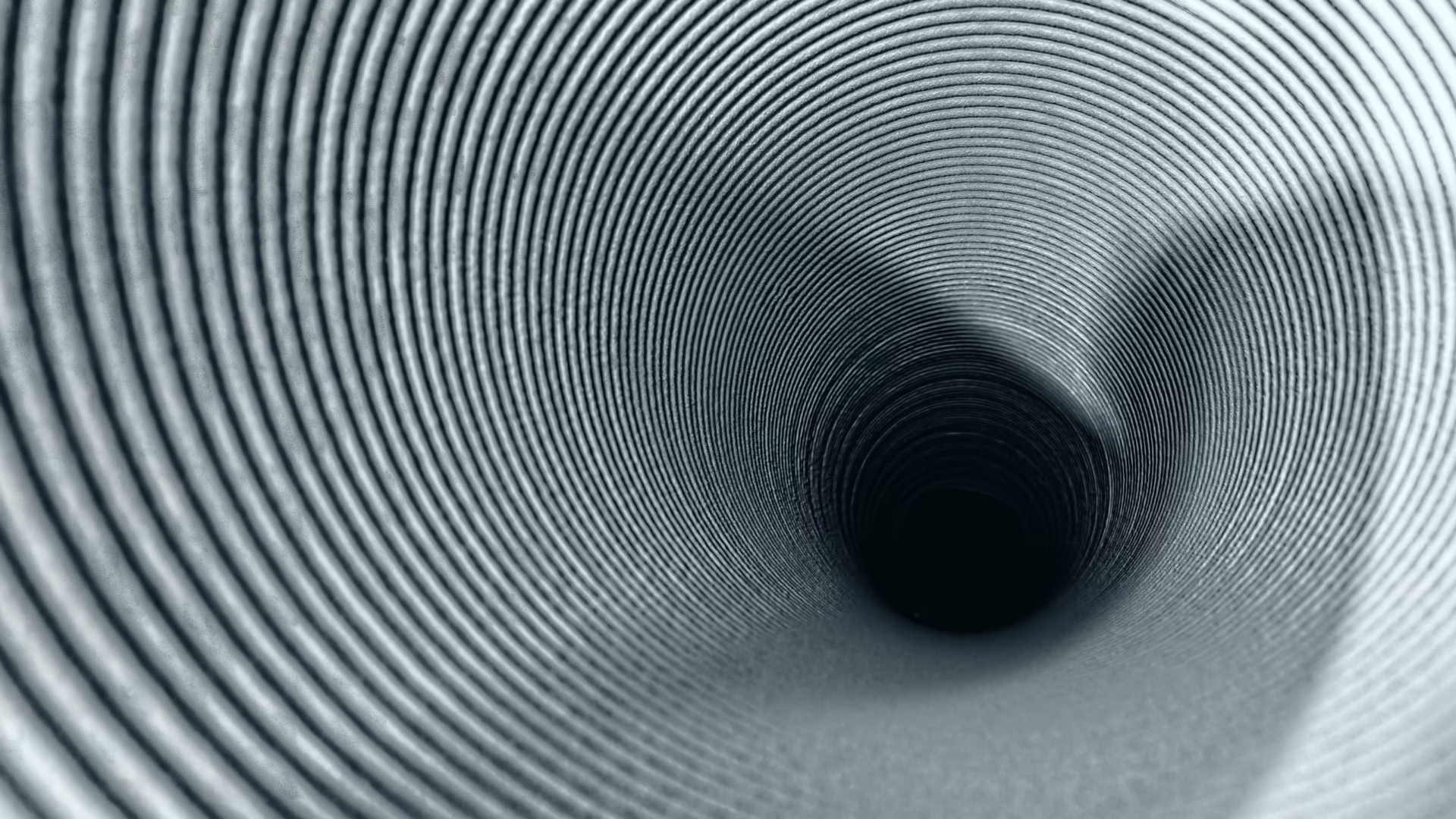 A black-and-white image of a tunnel used as a metaphor for a real estate marketing funnel.