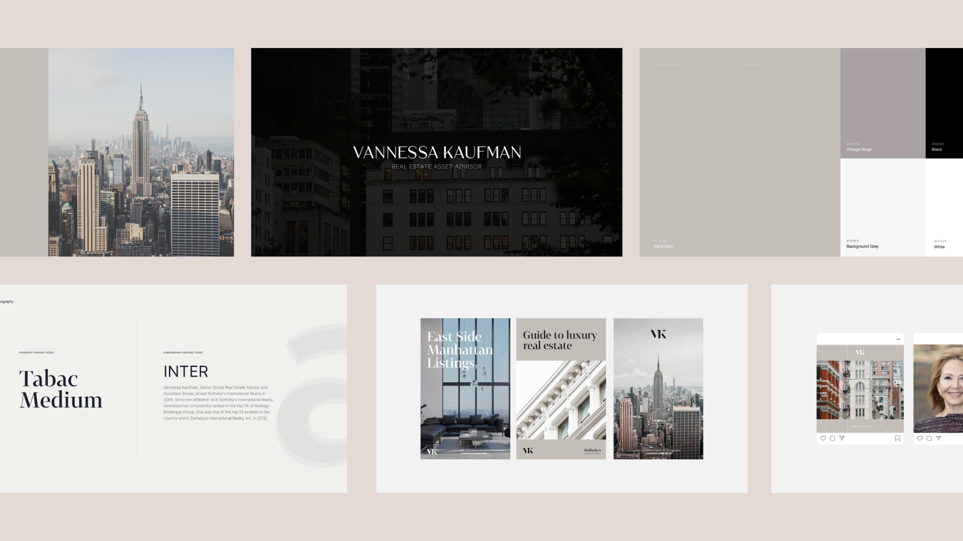 decorative image to show examples of real estate branding