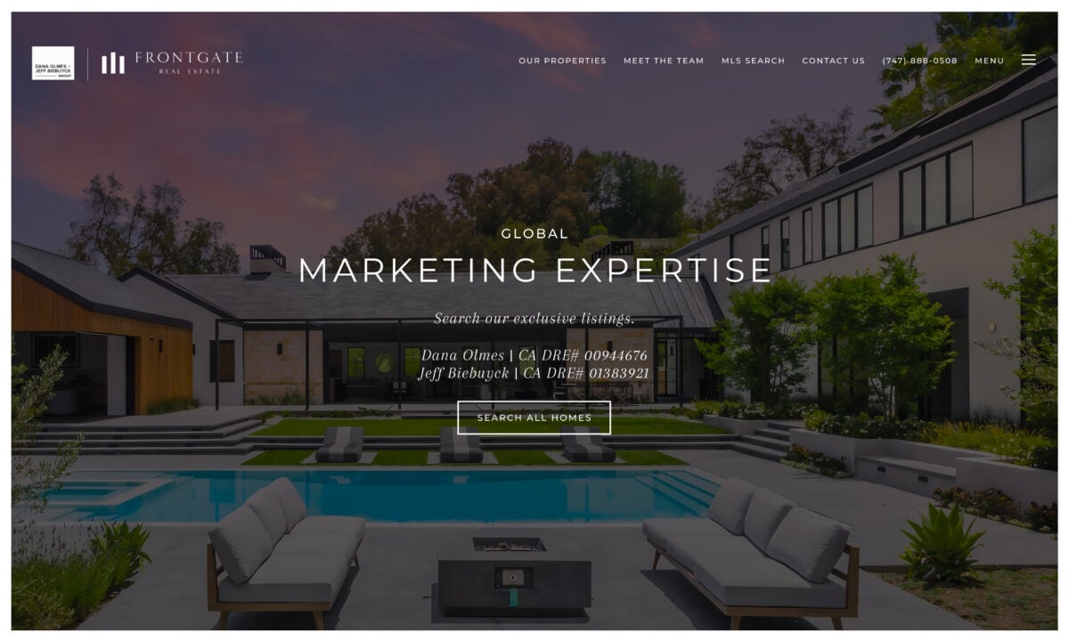 Dana and Jeff luxury homes
