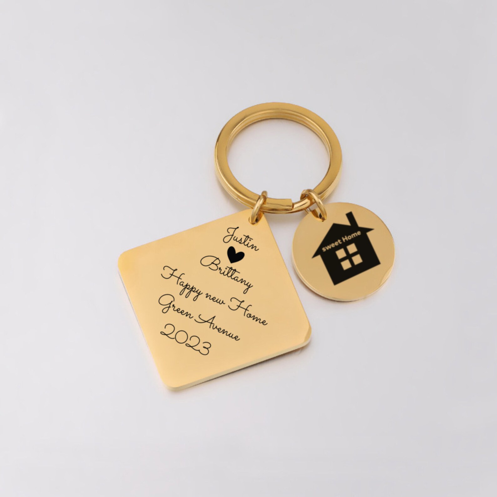 personalized keychain for real estate pop by ideas blog.