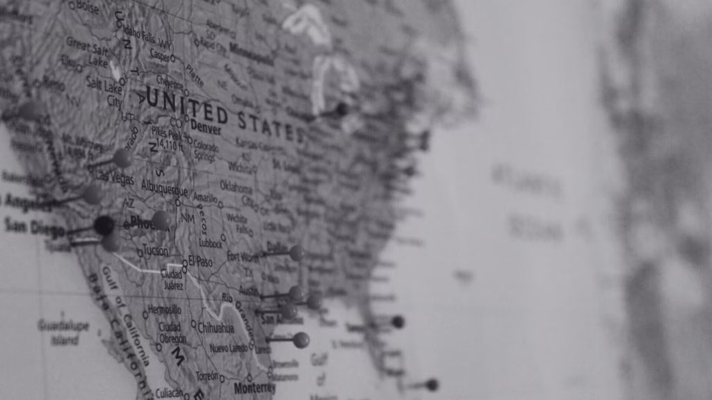 united states map for blog about real estate reciprocity