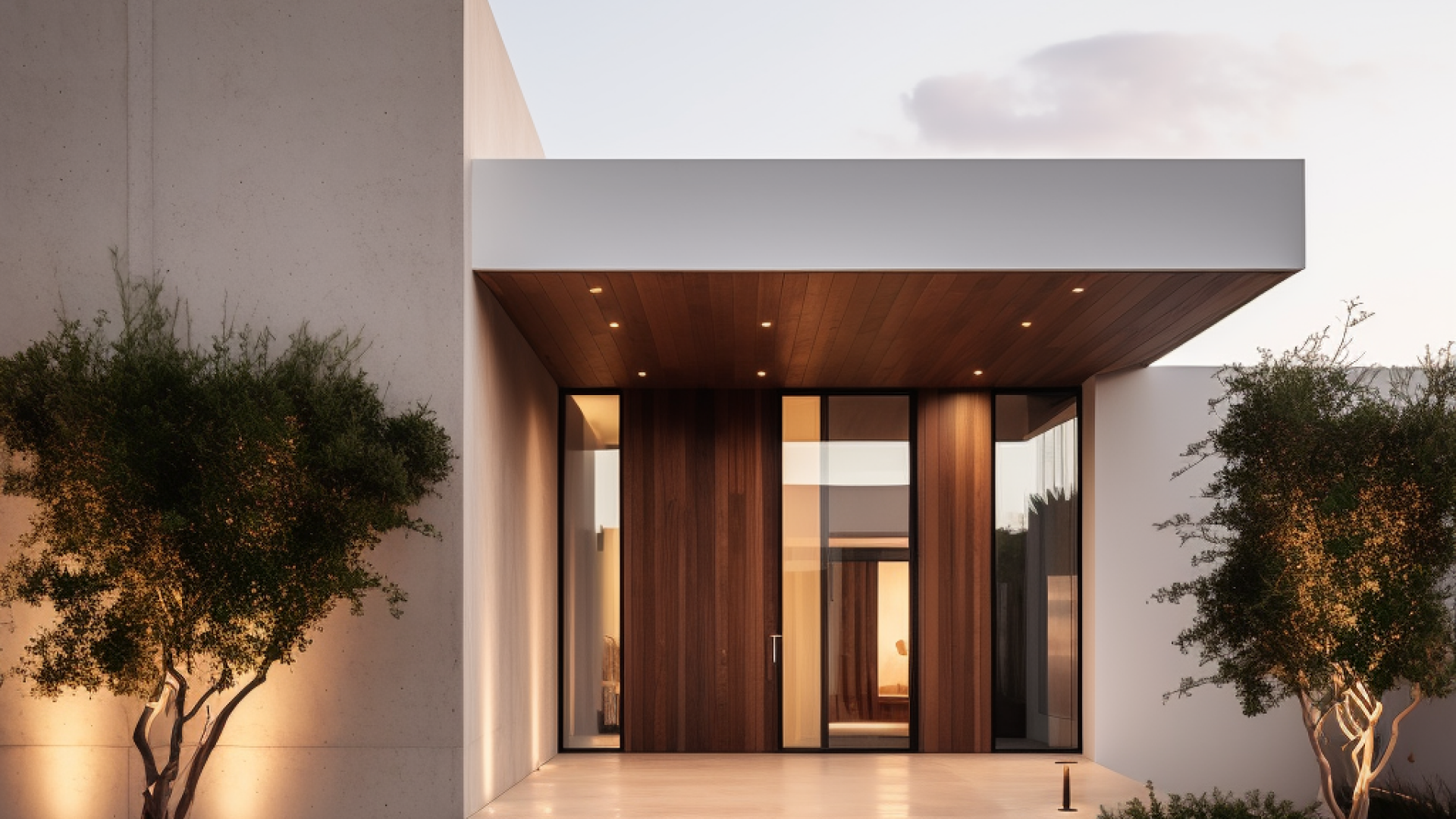 image of modern home exterior