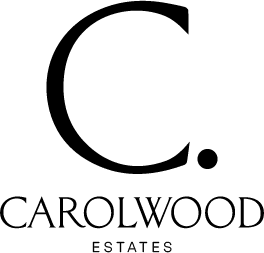 real estate logo for Carolwood Estates