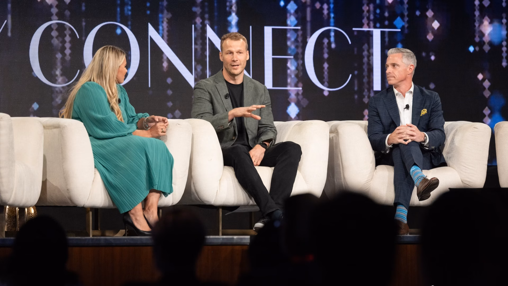 Luxury Presesnce CEO malte kramer speaks on a inman 2024 panel with President of Affiliate Strategy at Christie’s International Real Estate Kevin Van Eck