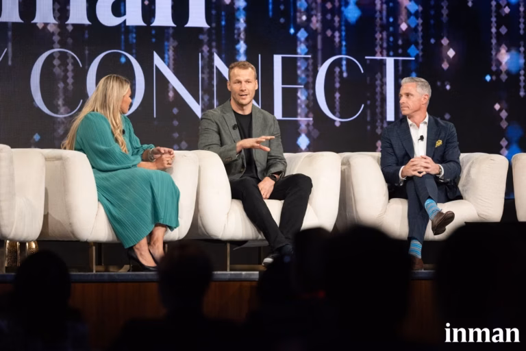 Luxury Presence CEO Malte Kramer onstage at Inman connect