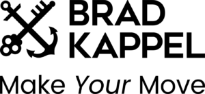 brad kappel's real estate logo