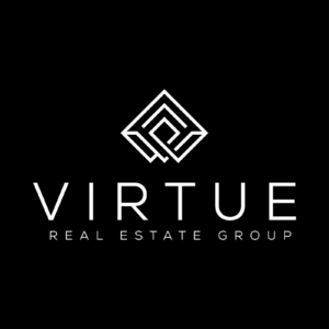 virtue real estate group's real estate logo