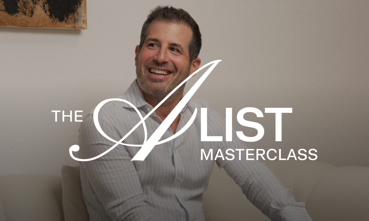 Ben Belack, luxury real estate agent, smiling, ready for the A List series interviews