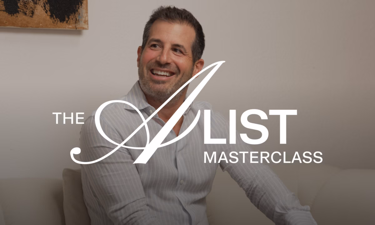 Ben Belack, luxury real estate agent, smiling, ready for the A List series interviews