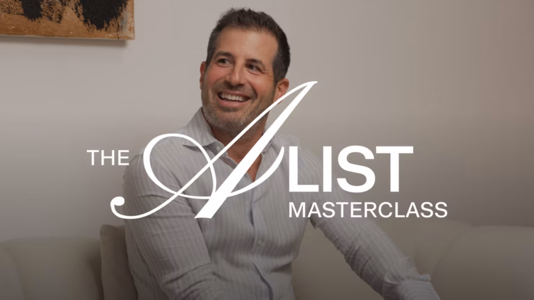 Ben Belack, luxury real estate agent, smiling, ready for the A List series interviews