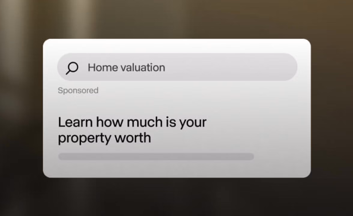 Transform your real estate marketing with AI driven ads like this one for a home valuation